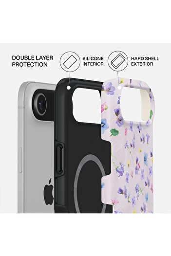 BURGA Dual Layer Magsafe Wildflower iPhone Air case