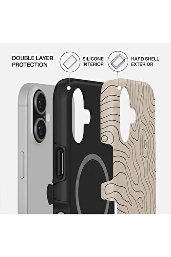 BURGA Dual Layer Magsafe Wild Terrain iPhone 17 case