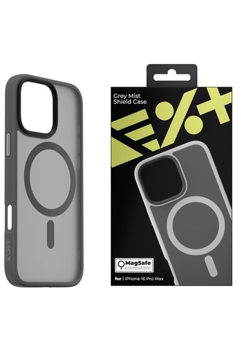NEXT ONE Husa Mist Shield iPhone 16 Pro Max, MagSafe, Gri
