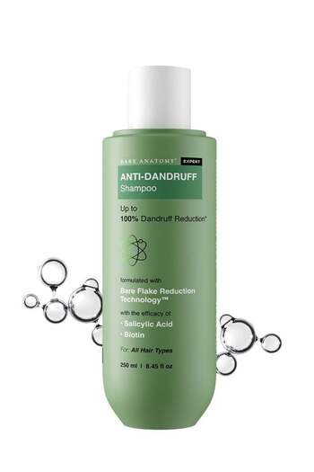 Bare Anatomy Anti-Dandruff Shampoo – 250ml | Fights Dandruff & Strengthens Hair