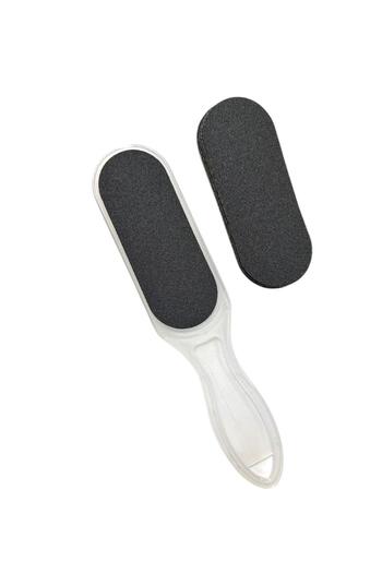Choice1 Plastic Foot File + 50 Refills for Foot File Black