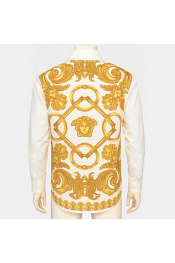 Versace MEDUSA BAROQUE PRINT SHIRT