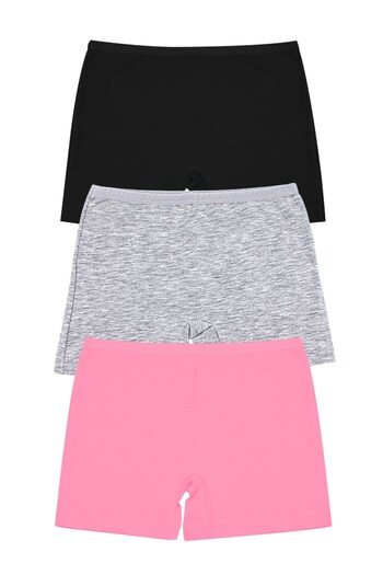 Öts Girl's Boxer 3-Pack (96% Cotton - 4% Elastane)