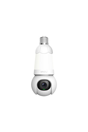 Imou Wireless Rotating Surveillance Camera PT Full Color Bulb Type IPC-S6DP-5M0WEB-E27, 5 MP, IR 25