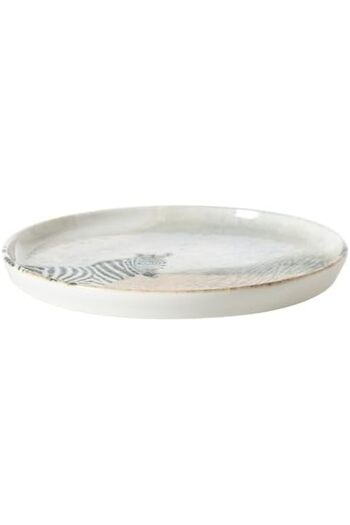 STOREMAX Goldwhirl Concept Pasta Plate 20 Cm, Zebra Trendflash 467437