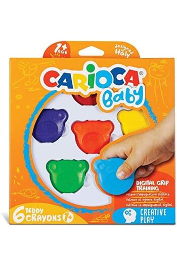STOREMAX Polysight Baby Crayons 6 Pack +1 Year Old Trendzap 467437