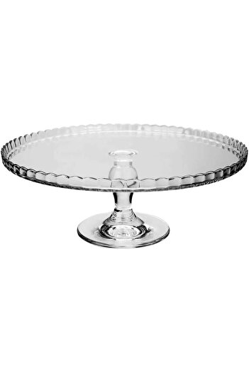 STOREMAX Goldwhirl Patisserie Footed Serving Plate Trendflash 467437