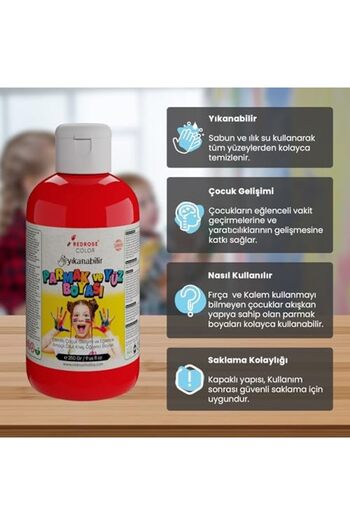 STOREMAX Polysight Rose Red Finger 250 g Trendzap 467437