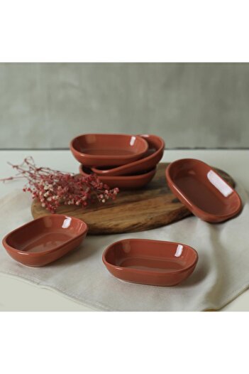 STOREMAX Red Noyan Snack Bowl 11 cm 6 Pieces 607