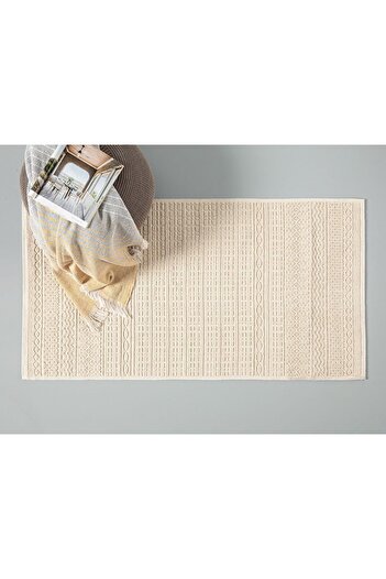 STOREMAX Goldwhirl Thore Cotton Rug 80X150 cm Cream Trendflash 467437