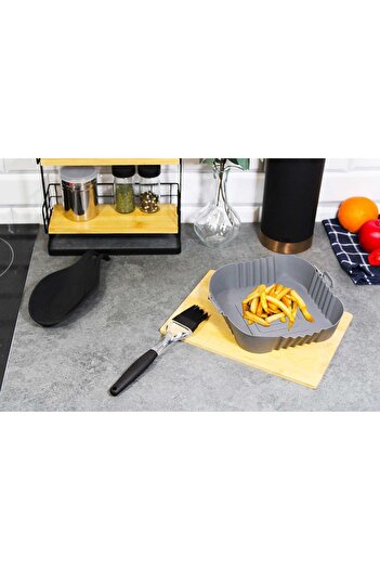 Other REUSABLE SILICONE INSERT FOR FRYER 17x17cm 3374