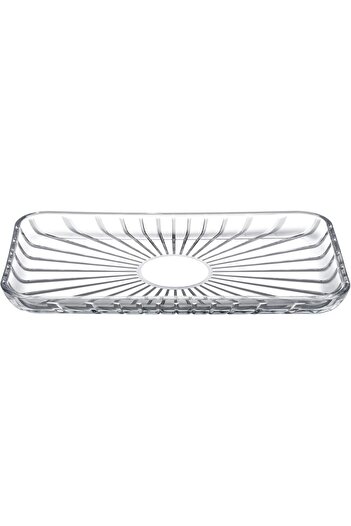 STOREMAX Goldwhirl Single Rectangular Serving Plate 165X280 mm Trendflash 467437