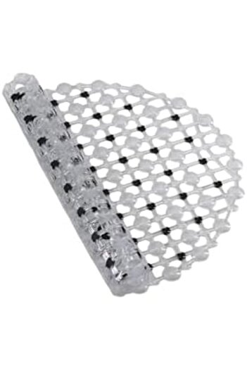 STOREMAX Goldwhirl Mark Eko Series - Bathtub Non-Slip Grooved Oval Mat 63 X 34 Cm, Black Trendflash 4674