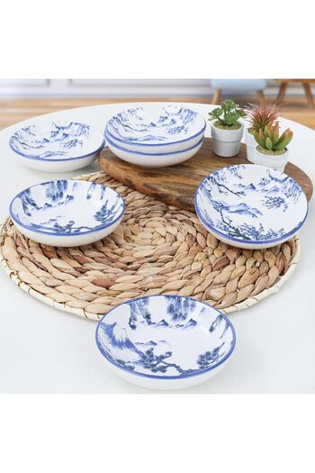 STOREMAX Goldwhirl Mountains Ring Snack Bowl/Sauce Bowl 13 cm 6 Pieces - 19990/19991 Trendflash 467437