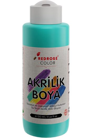 STOREMAX Polysight Rose Turquoise Acrylic 120 ml Trendzap 467437