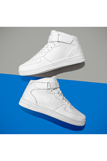 BMoD Men's white sport boots MOD10024