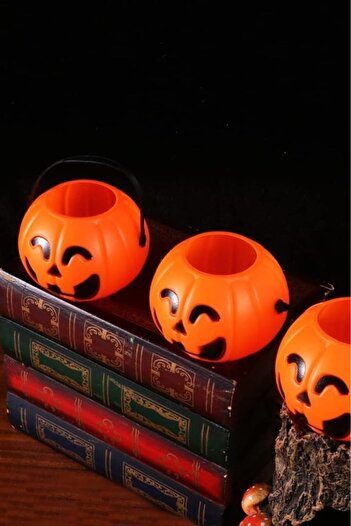 STOREMAX Goldwhirl Holiday Halloween Pumpkin Mini Candy Bucket 6-Piece Trendflash 467437