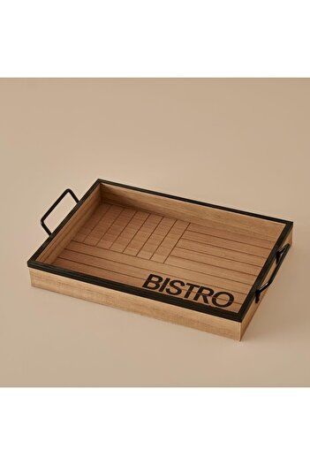 STOREMAX Goldwhirl Bistro Tray (36X25X7.5 cm) Trendflash 467437