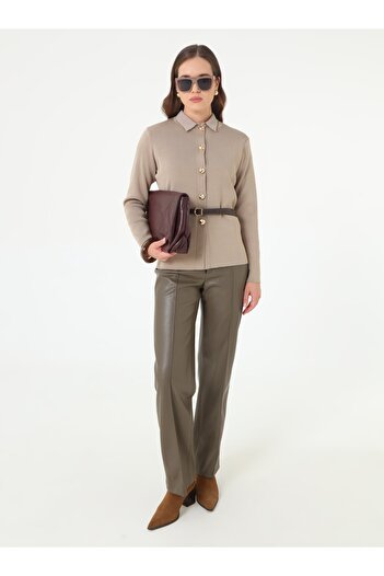 Refka Knitwear Cardigan - Mink -