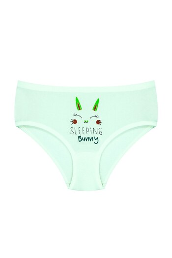 Öts Girl's Underwear 3-Piece Printed (96% Cotton - 4% Elastane)