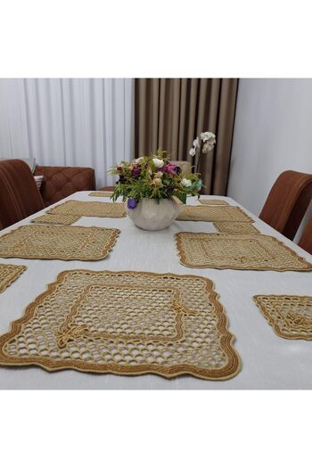 STOREMAX Goldwhirl Making Honeycomb Coaster - Modern Kitchen Decor - 1 Placemat () Trendflash 467437
