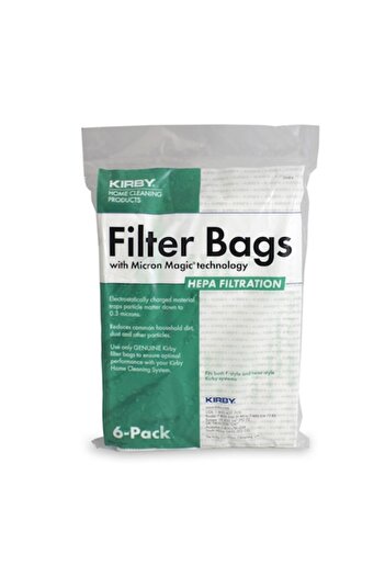 kirby Set 6 vacuum cleaner bags Avalir, Sentria, and G4-G10, microfiber