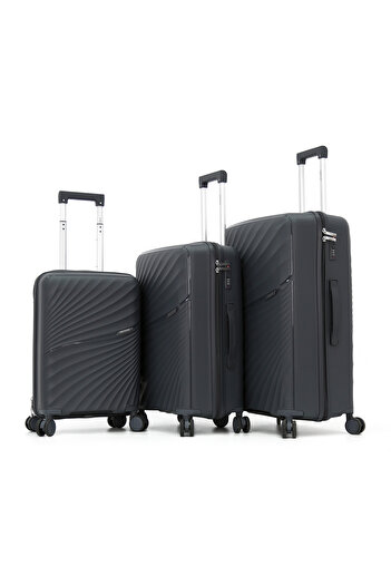 AMERICAN FLYER Hardshell PP Trolley Luggage Set