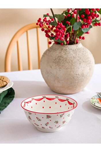 LC Waikiki Kokina Printed Porcelain Bowl 18 cm (W5)
