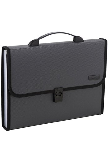 M&G A4 project folder, 12 compartments, grey, 330 x 240 x 35mm