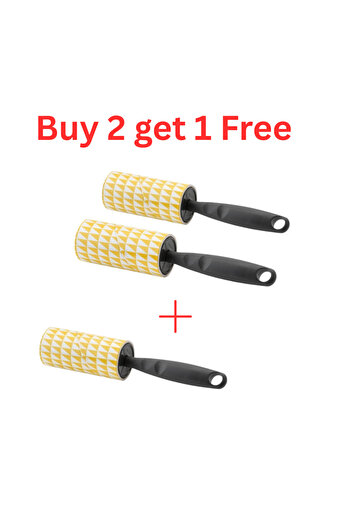 IKEA BASTIS Lint Roller Grey Pack of 3 Buy 2 Get 1 Free Pet Hair and Dust Remover for Clothes