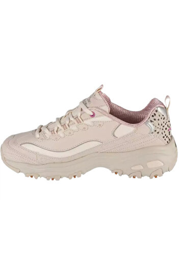 SKECHERS Women's D'Lites Wildcats -Leather Sneakers - Size 35.5 EU