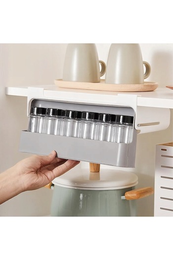 zola Hanging spice organizer, 6 containers, foldable, 32 x 13.5 x 9.5 cm