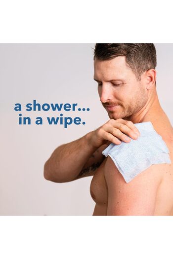 SuperFresh Super & Fresh Co. SWEATBLOCK Funk Block Shower Wipes with Aloe Vitamin E Unscented (Bag of 10)