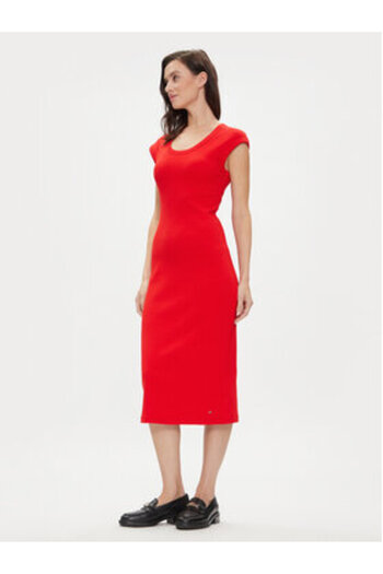 Tommy Hilfiger Women's Summer dress WW0WW41273 Red