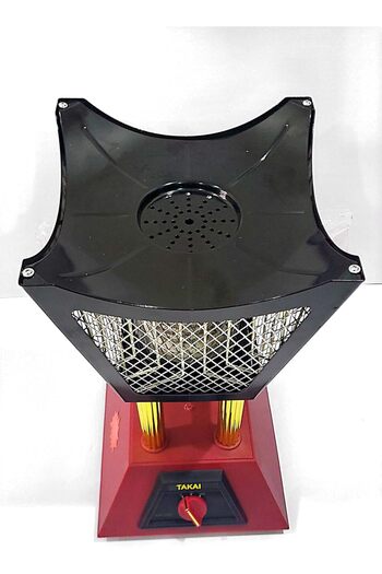 Generic Japanese Electric Heater by Takai | Made in Japan | Safety Valve and Protective Mesh | Comfortable H
