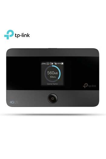 TP-LINK M7350 4G LTE 150Mbps Mobile Wi-Fi with Screen Display, Mobile Hot Spot, Plug and Play, Up to