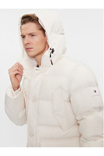 Tommy Hilfiger Men's Winter jacket MW0MW33961 White