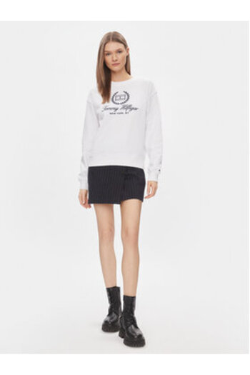 Tommy Hilfiger Women's Sweatshirt WW0WW41758 White