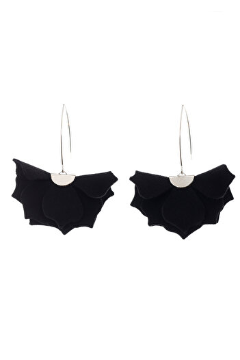 HAIArt Urban Petals Earrings - Black