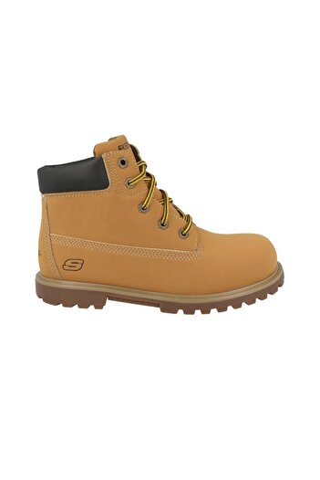 SKECHERS Kids' MECCA Classic Winter Trekker Boots, Brown, Size EU 35.5