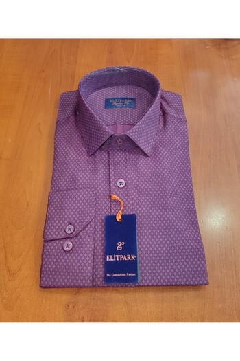 ELİTPARK GÖMLEK DAYBOGLU LONG SLEEVE SLIM FIT MEN'S SHIRT