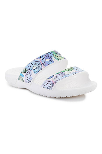 Crocs Classic Butterfly Sndl K White/Multi 208299-94S