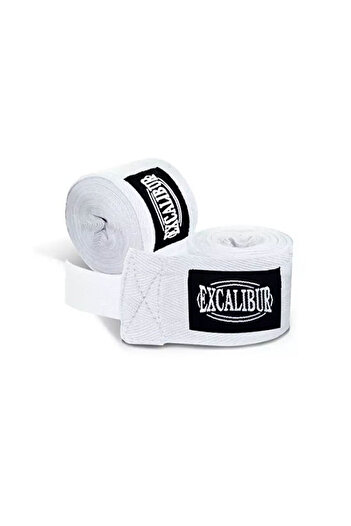 Excalibur Elastic Boxing Bandage White 5 Mt