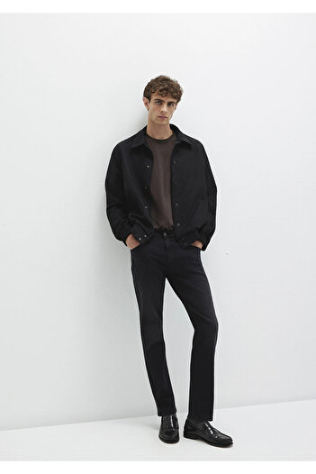 Mavi 0035187861 Marcus Black Dark Smoky Smoke Jean Pants