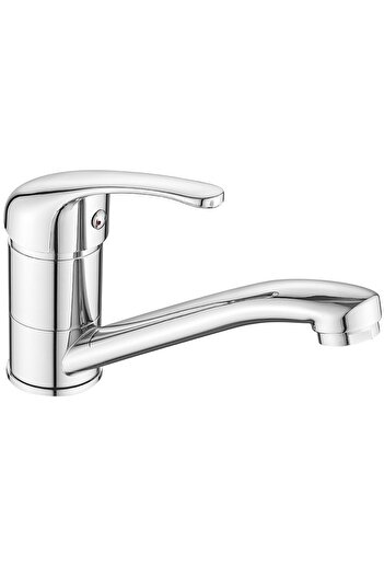 Other Kuchinox Pedro chrome free-standing washbasin tap with swivel spout