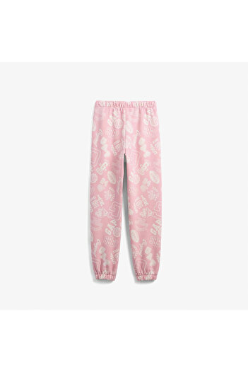 GAP V-Fa Logo Heritage Çocuk Pembe Eşofman Altı