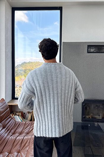 Flaw Wear Reverse Stitch Knitwear Sweater