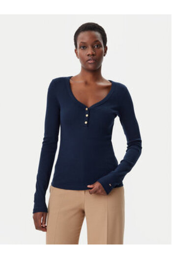 Tommy Hilfiger Women's Blouse WW0WW43905 Blue