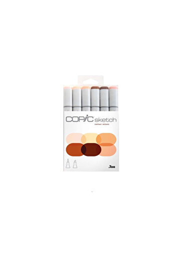 Copic Sketch Set 6 Markers Portrait