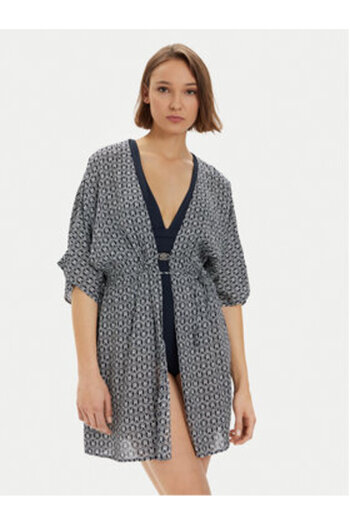 Tommy Hilfiger Pareo pentru femei UW0UW05364 albastru